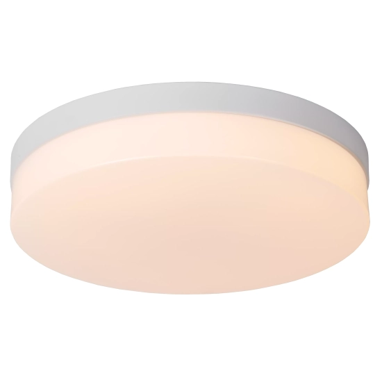 BISKIT Lampa sufitowa Ø 34,5 cm LED 1x24W 2700K IP44 Czujnik ruchu i dzień/noc biały 79111/36/31 Lucide - zdjęcie produk