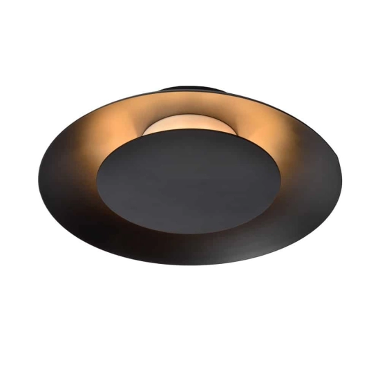 Plafon FOSKAL Ø 21,5 cm LED 1x6W 2700K czarny 79177/06/30 Lucide - zdjęcie produktu