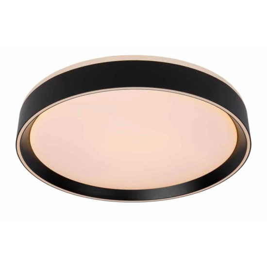 Plafon NURIA Ø 40 cm LED Dim. 1x24W 2700K 3 StepDim czarny 79182/24/30 Lucide - zdjęcie produktu