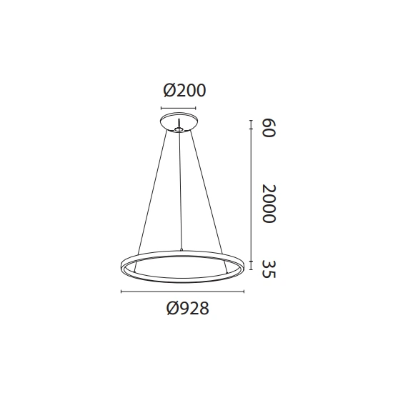 Lampa wisząca Mantra Riumar 8676MA - zdjęcie dodatkowe 3