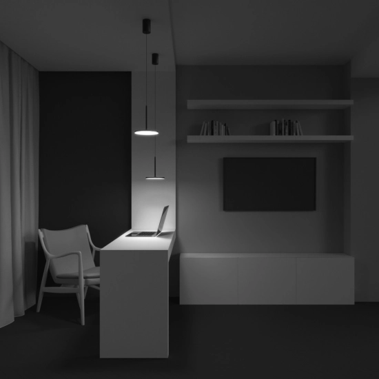 Lampa wisząca Plato P076PL-L12W3K-B Maytoni - zdjęcie dodatkowe 5