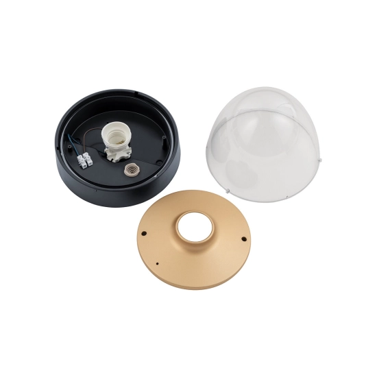 Plafon NOOK BLACK/GOLD 7976 IP44 Nowodvorski - zdjęcie dodatkowe 2