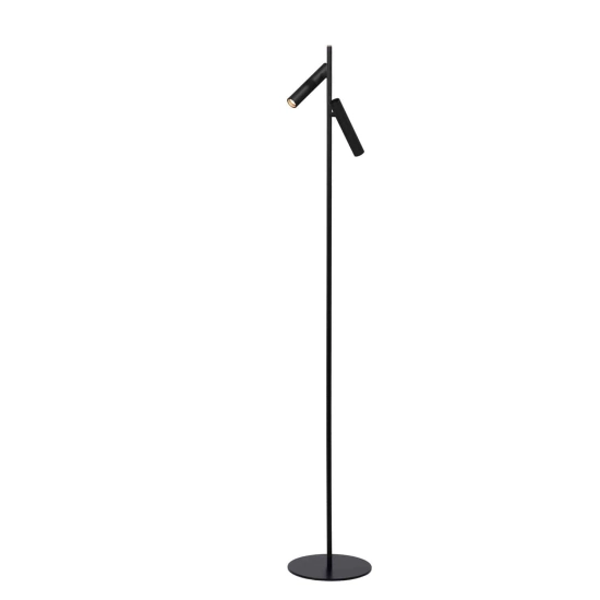 Lampa podłogowa PHILON Ø 23 cm LED Dim. 2x4,5W 3000K czarny 79781/10/30 Lucide - zdjęcie produktu
