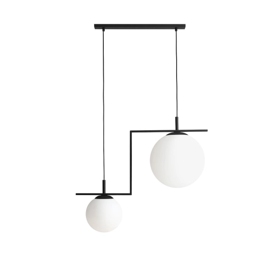 Lampa wisząca ZAC 2 CZARNY 1038H1_2 ALDEX - zdjęcie produktu