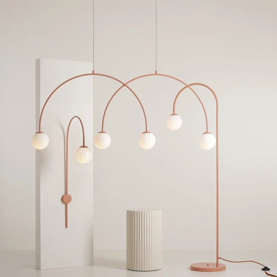 Lampa sufitowa UNA 4 CORAL L 1116L11_L Aldex - zdjęcie dodatkowe 1