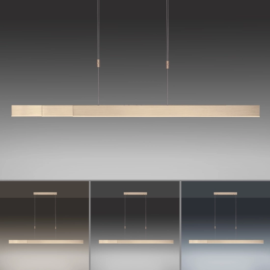 Lampa wisząca Pure-moto Matowy Mosiądz 2525-60 Paul Neuhaus - zdjęcie dodatkowe 5
