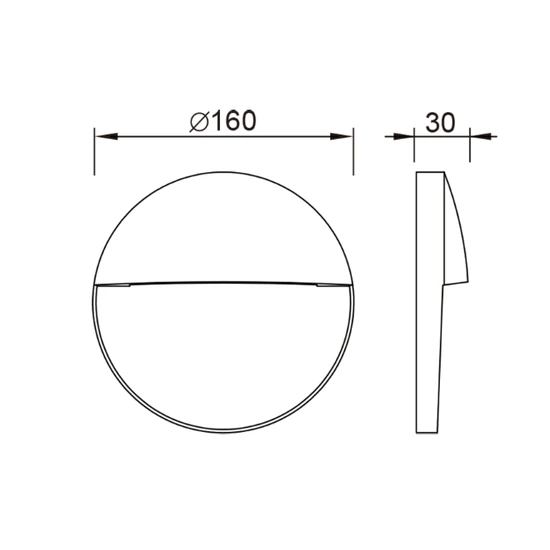 Lampa zewnętrzna Mantra Baker 7018MA - zdjęcie dodatkowe 2