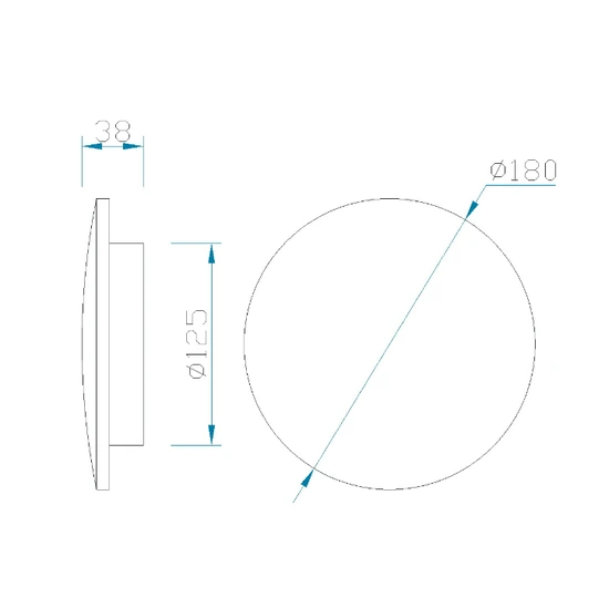 Lampa ścienna Mantra Bora Bora C0120MA - zdjęcie dodatkowe 1