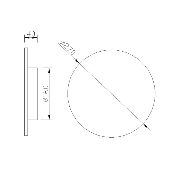 Lampa sufitowa/ścienna Mantra Bora Bora C0124MA - zdjęcie dodatkowe 1