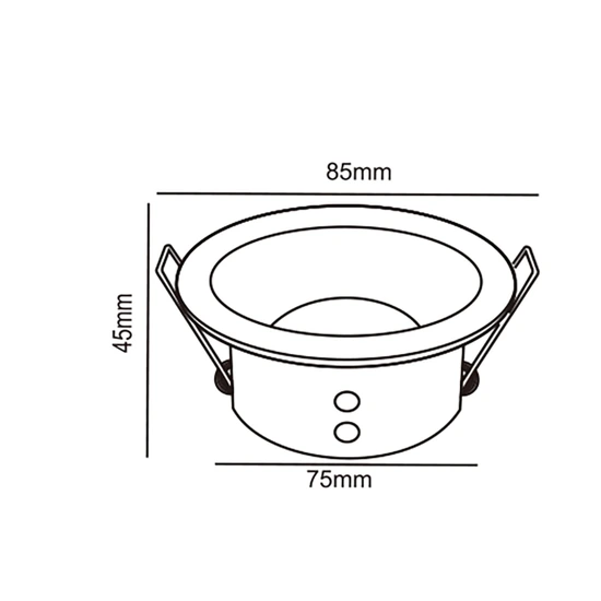 Lampa wpuszczana Mantra Comfort IP 6810MA - zdjęcie dodatkowe 2