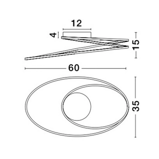 Plafon LANUS LE41664 Luces Exclusivas - zdjęcie dodatkowe 2