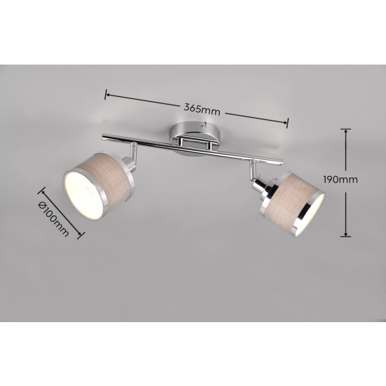 AROSA – 812100206 excl. 2x E14 · max. 28W TRIO