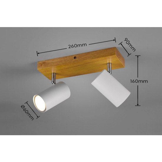 MARLEY – 812400231 excl. 2x GU10 · max. 35W TRIO