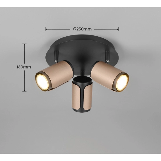 GILLAN – 814530365 excl. 3x GU10 · max. 10W TRIO