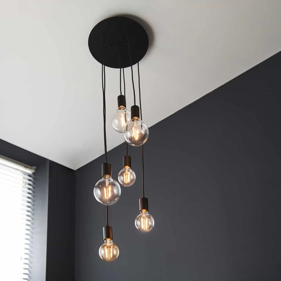 kinkiecik.pl Lampa wisząca STUDIO 6LT PENDANT 81535 ENDON