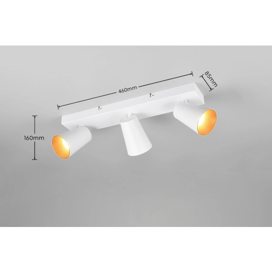 SHARP – 817100331 excl. 3x GU10 · max. 10W TRIO