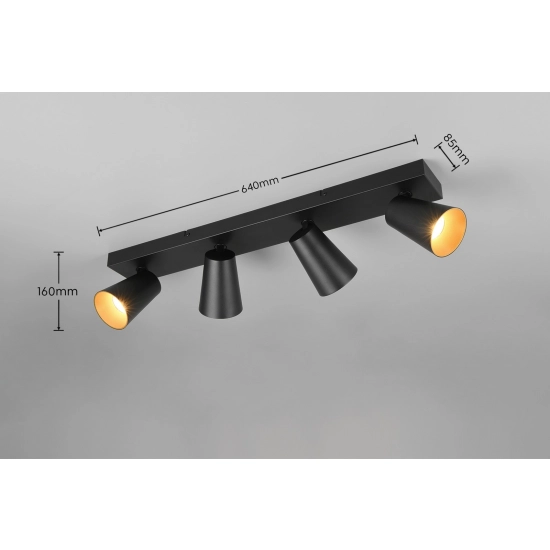 SHARP – 817100432 excl. 4x GU10 · max. 10W TRIO