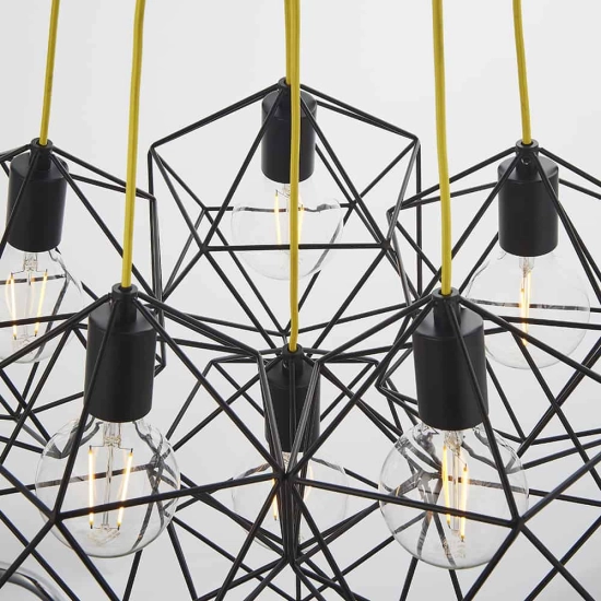 kinkiecik.pl Lampa wisząca Icosa 6LT Pendant 81745 ENDON