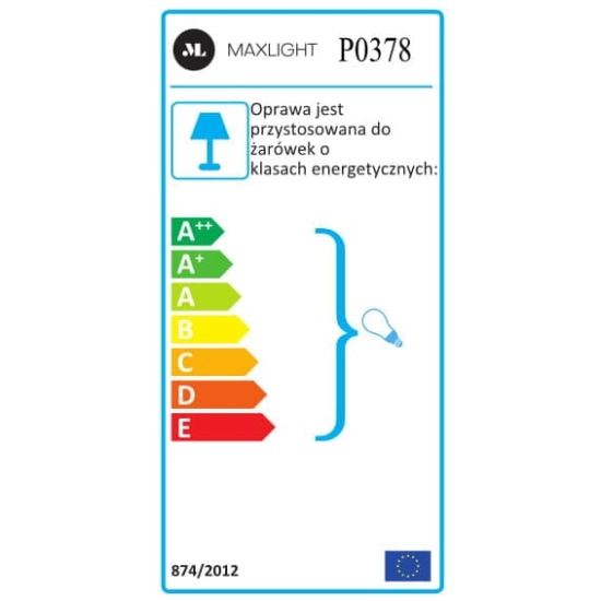 COSMOS P0378 LAMPA WISZĄCA MaxLight - zdjęcie dodatkowe 2