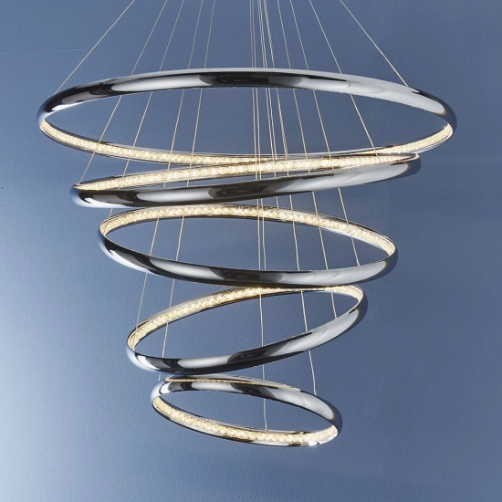 kinkiecik.pl Lampa wisząca Ozias 5LT Pendant 81906 ENDON