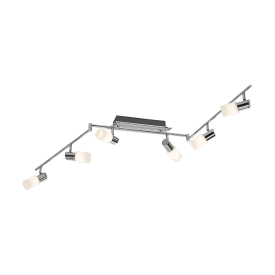 kinkiecik.pl Plafon CLAPTON – 821410605 incl. 6x SMD LED, 4,3W · 6x 430lm, 3000K TRIO