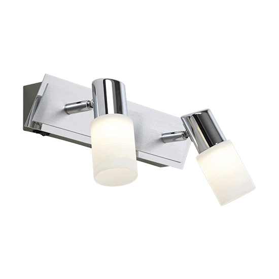 kinkiecik.pl Kinkiet CLAPTON – 821470205 incl. 2x SMD LED, 4,3W · 2x 430lm, 3000K TRIO