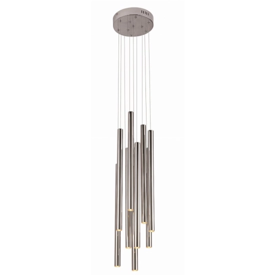 ORGANIC CHROM P0206D lampa wisząca średnia ściemnialna - zdjęcie dodatkowe 1