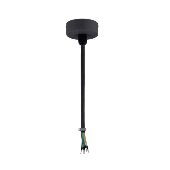 Puszka zasilająca z przewodem do złącz zasilających do wersji wiszącej (szyna 3-fazowa) CTLS POWER SUPPLY KIT BLACK Comm