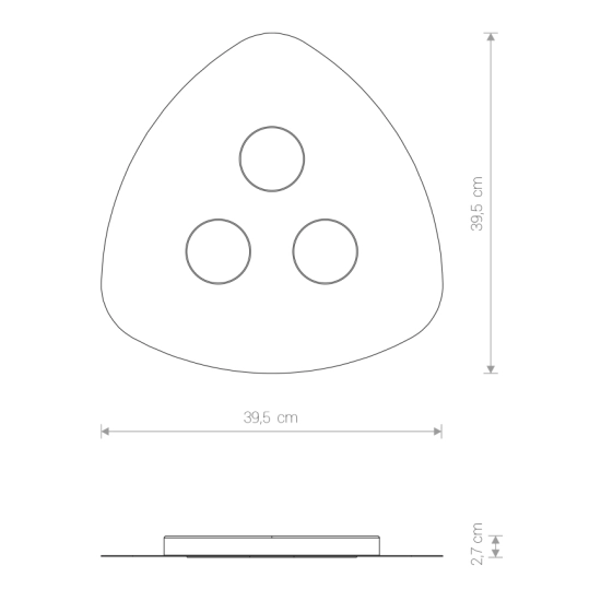 Plafon ORGANIC III 8302 Nowodvorski - zdjęcie dodatkowe 2