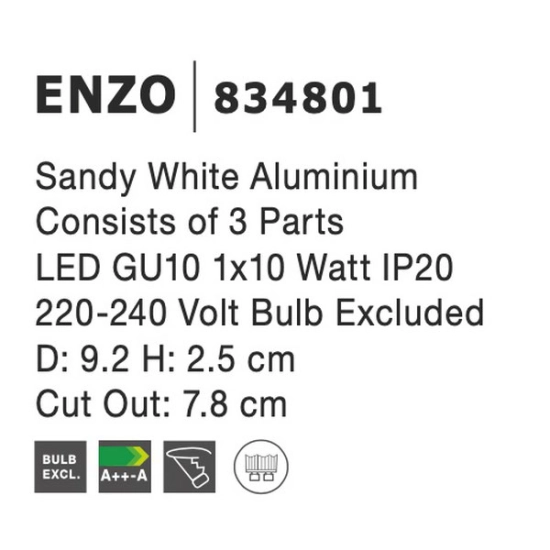 Oprawa podtynkowa AYAMONTE LE61391 Luces Exclusivas - zdjęcie dodatkowe 2