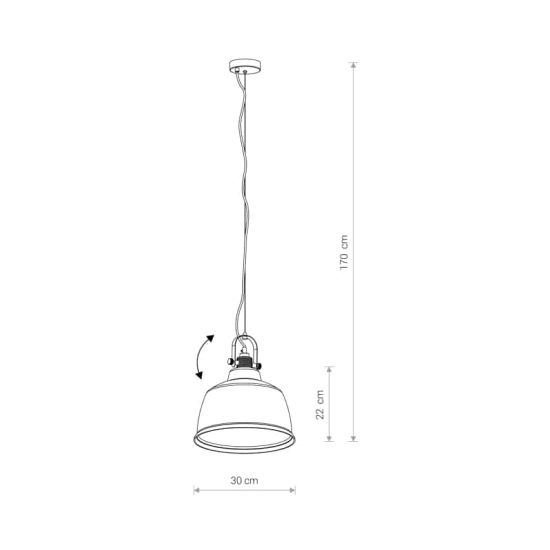 Lampa wisząca AMALFI L 8381 Nowodvorski - zdjęcie dodatkowe 2