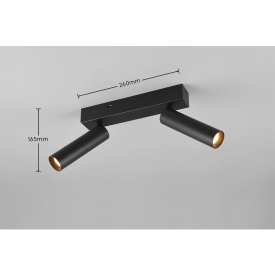 AMBALA – 849210232 incl. 2x SMD, 5,5W · 2x 500lm, 2300+3000+4000K TRIO
