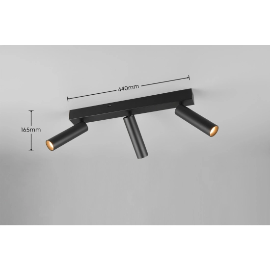 AMBALA – 849210332 incl. 3x SMD, 5,5W · 3x 500lm, 2300+3000+4000K TRIO