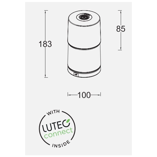 Lampa stojąca NOMA 8506201331 LUTEC