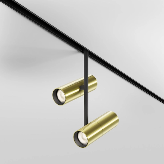 Lampa szynowa Elti Duo Exility 3000K 24W 36° TR005-2-2X12W3K-BBS Maytoni - zdjęcie produktu