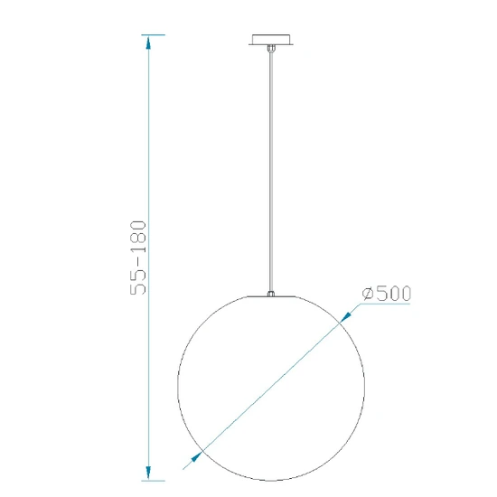 Lampa wisząca Mantra Avoriaz 1399MA - zdjęcie dodatkowe 1
