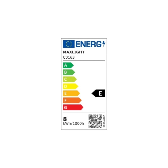 Chip C0163 Plafon czarny 920LM MaxLight
