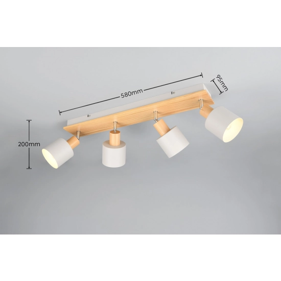 SHANTI – 862700476 excl. 4x E14 · max. 10W TRIO