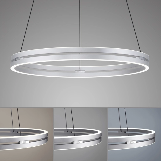 Lampa wisząca Pure E-loop Aluminium 2551-95 Paul Neuhaus - zdjęcie dodatkowe 7