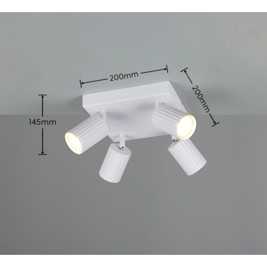 SOKA – 867730431 excl. 4x GU10 · max. 10W TRIO