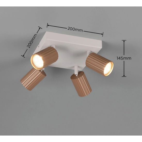 SOKA – 867730465 excl. 4x GU10 · max. 10W TRIO
