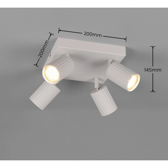 SOKA – 867730476 excl. 4x GU10 · max. 10W TRIO