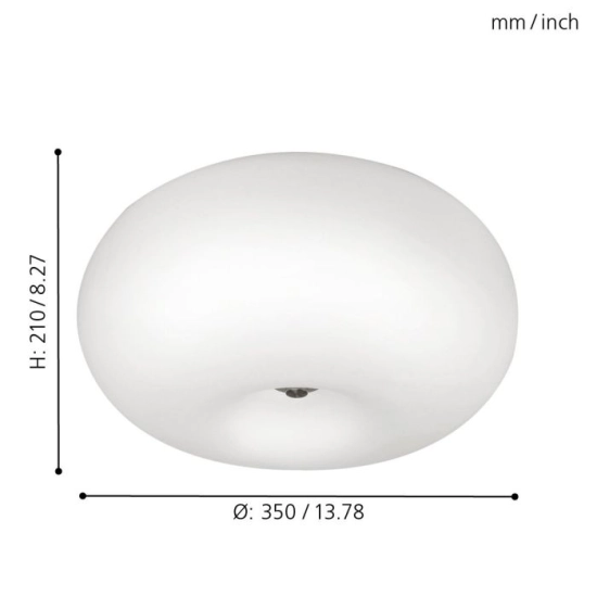Plafon OPTICA 86812 35cm EGLO