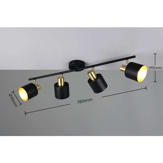 EVA – 868800480 excl. 4x E14 · max. 10W TRIO