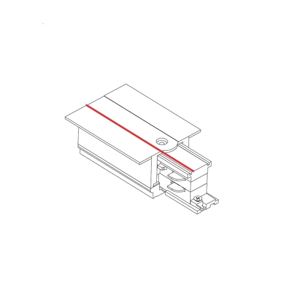 Końcówka zasilająca wpuszczana prawa biała CTLS RECESSED POWER END CAP RIGHT ( PE-R ) WHITE 8691 Nowodvorski - zdjęcie dodatkowe 1