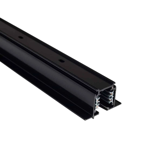 Szynoprzewód trójfazowy wpuszczany 1m czarny CTLS RECESSED TRACK 1M BLACK 8692 Nowodvorski - zdjęcie produktu