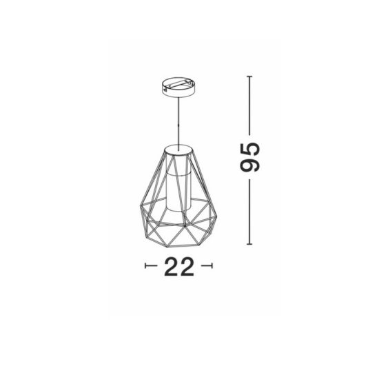 Lampa wisząca PICHANAL LE71353 Luces Exclusivas - zdjęcie dodatkowe 2