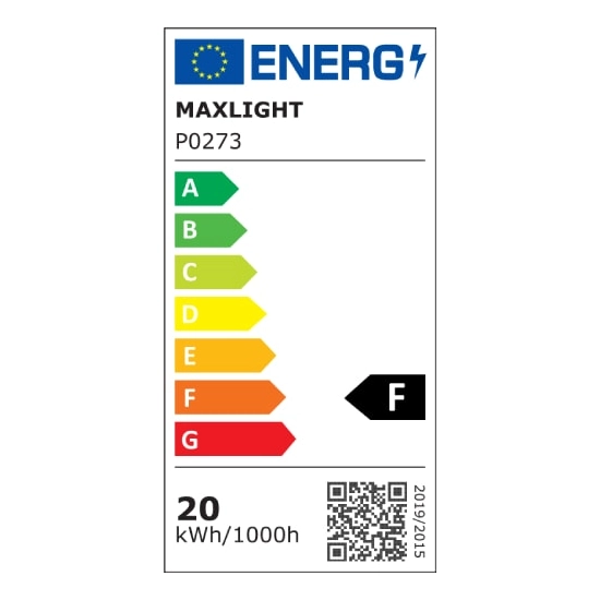 Peak S Chrome lampa wisząca P0273 MaxLight