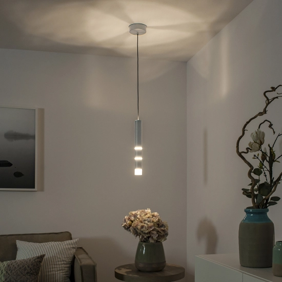 Lampa wisząca Pure Vega Aluminium 2211-95 Paul Neuhaus - zdjęcie dodatkowe 2