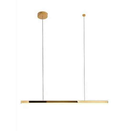 Trio 1 P0425D lampa wisząca złota ściemnialna MaxLight - zdjęcie produktu